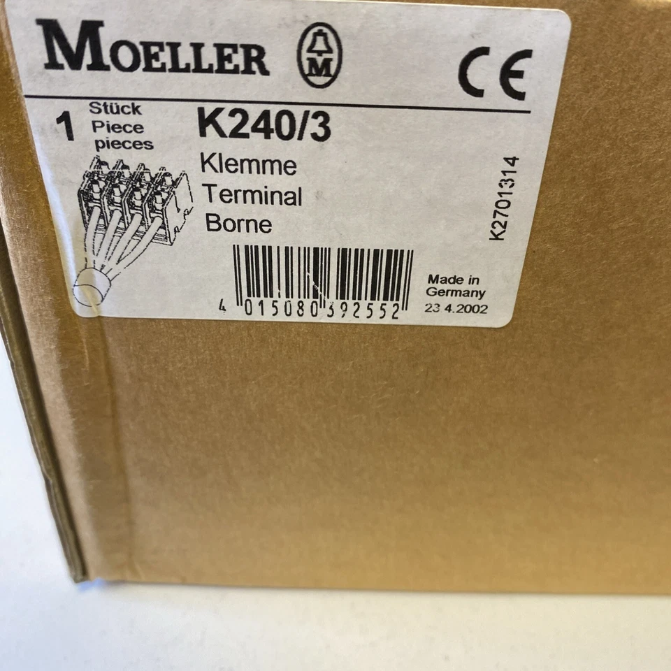 Moeller K240/3 Connection Terminal 400A 3p Flat/Round - Image 4 of 4