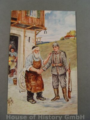 111194, Postcard: The King Cried! (W. Scheurmann), W S+S B, No. 4629