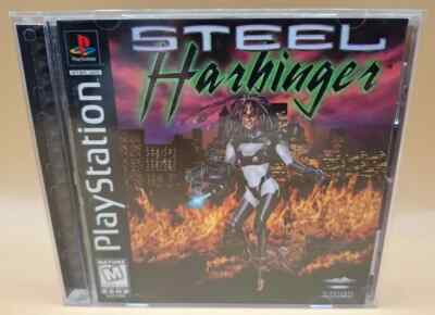 Steel Harbinger Sony Playstation 1 PS1 PSX NTSC Version mit Handbuch Sehr Gut