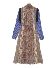 PRADA Dress BluexBlackxOrange etc.(Total pattern) 36S 2200466179014