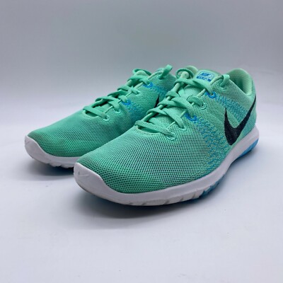 Nike Flex Fury Women Size Teal Green Running Sneaker Athletic