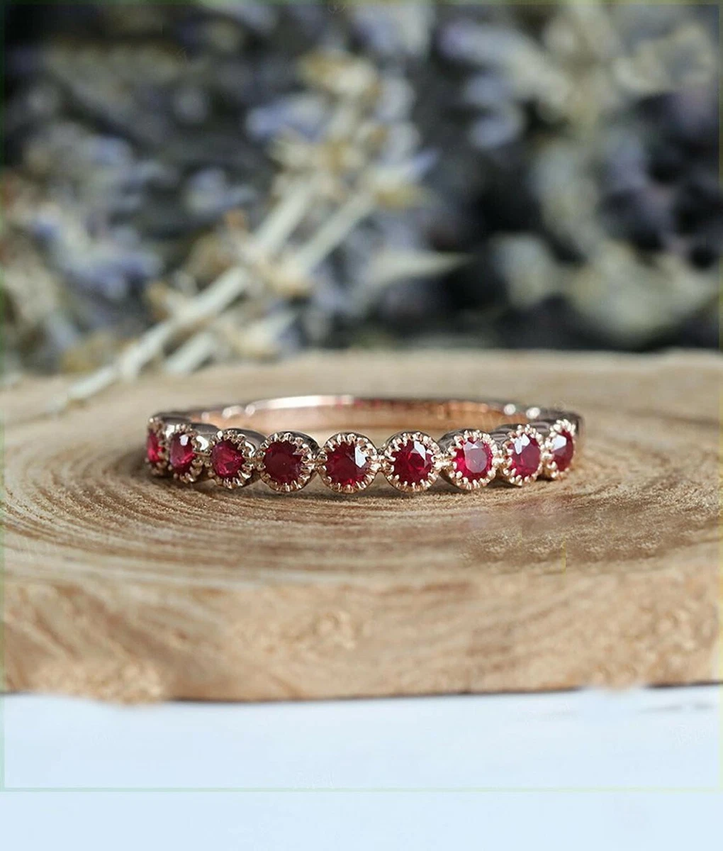 Band ruby best sale ring