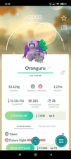 Pokemon Shiny Oranguru -TRADE 1 mill Dust Unregistered Shiny - Description