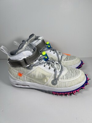 ナイキ × オフホワイト DO6290-100 エアフォース1 MID SP af2e2f13c7ad9303eba0e384014458