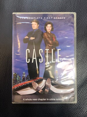CASTLE DIE KOMPLETTE DVD STAFFEL / The complete SEASON 1 DEUTSCH / 3 CD ABC 