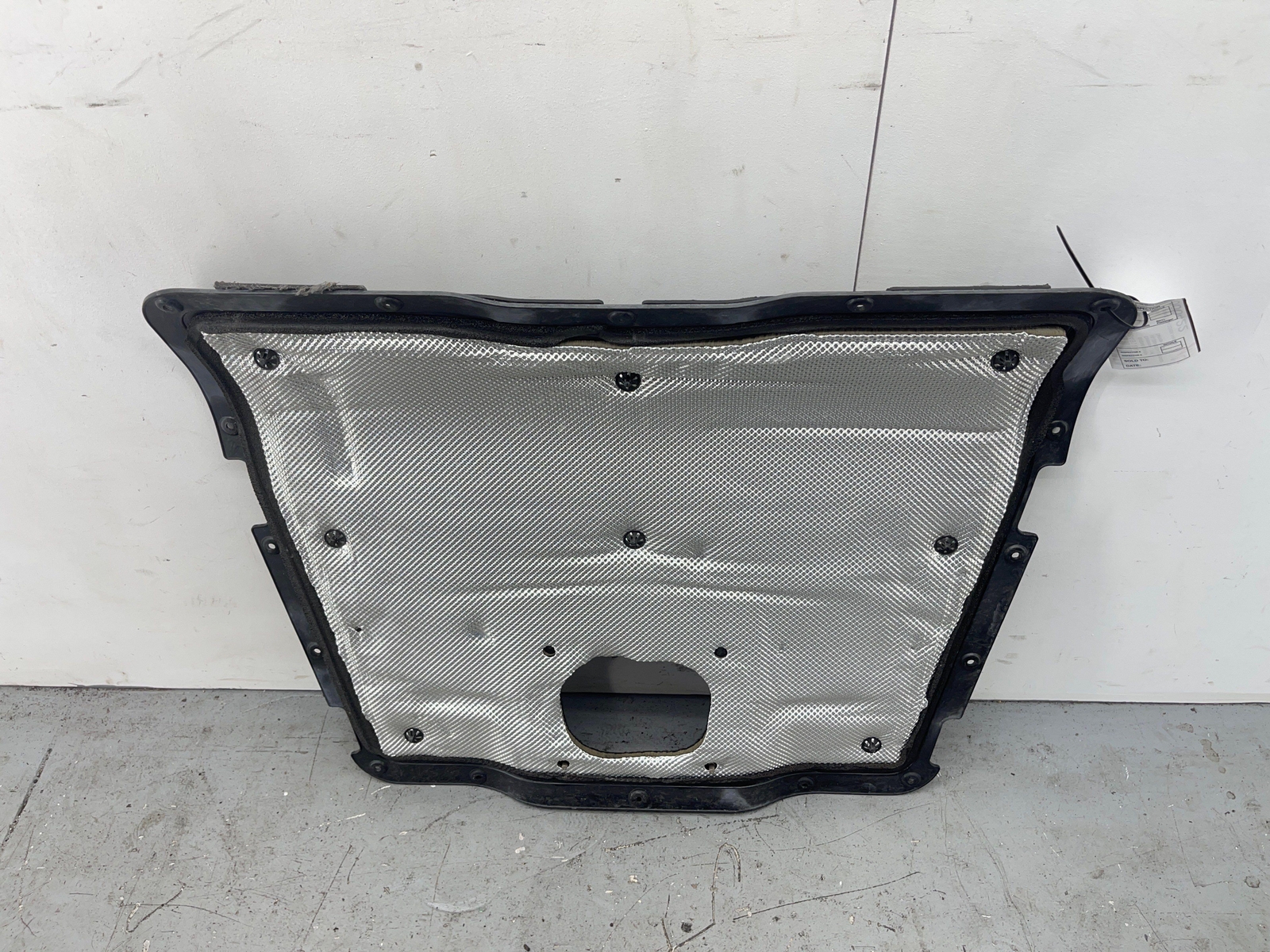 2020-2023 MCLAREN GT 4.0L ENGINE TRIM COVER PANEL BLACK ACCESS OEM 2021 2022