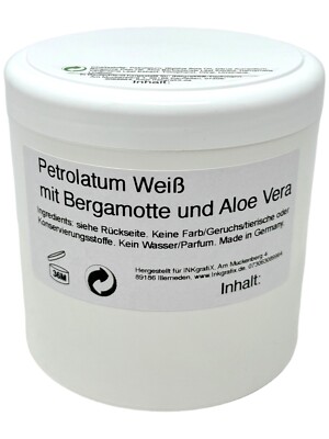 (39,94 /L)Weißes Tattoo Schmiermittel mit Bergamotte und Aloe 0,5L by INKgrafiX 
