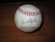 RUDDY GIRON Signed Game Used Official Major League Baseball AUTO Ball Autograph