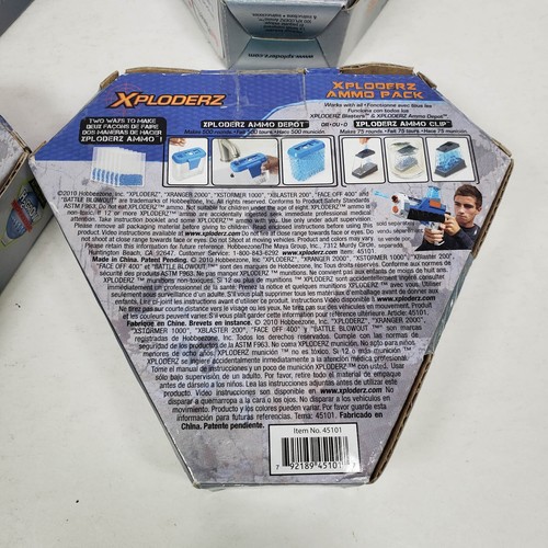 Xploderz Ammo 3 Refill Packs - 500 Count each Brand New Sealed Box + 1 box - Picture 2 of 5