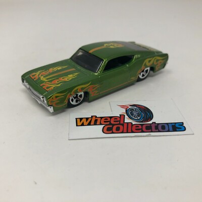 '69 Ford Torino Talladega * 1:64 Scale Diecast Model Diorama Hot Wheels * F1186