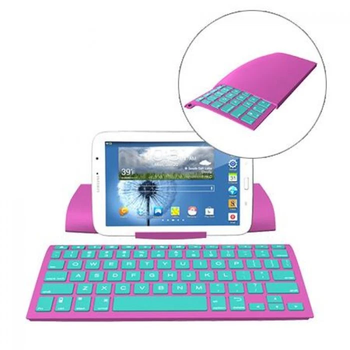 ZAGG Universal Bluetooth Keyboard Case for Apple Samsung, All Bluetooth Devices - Image 2 of 3
