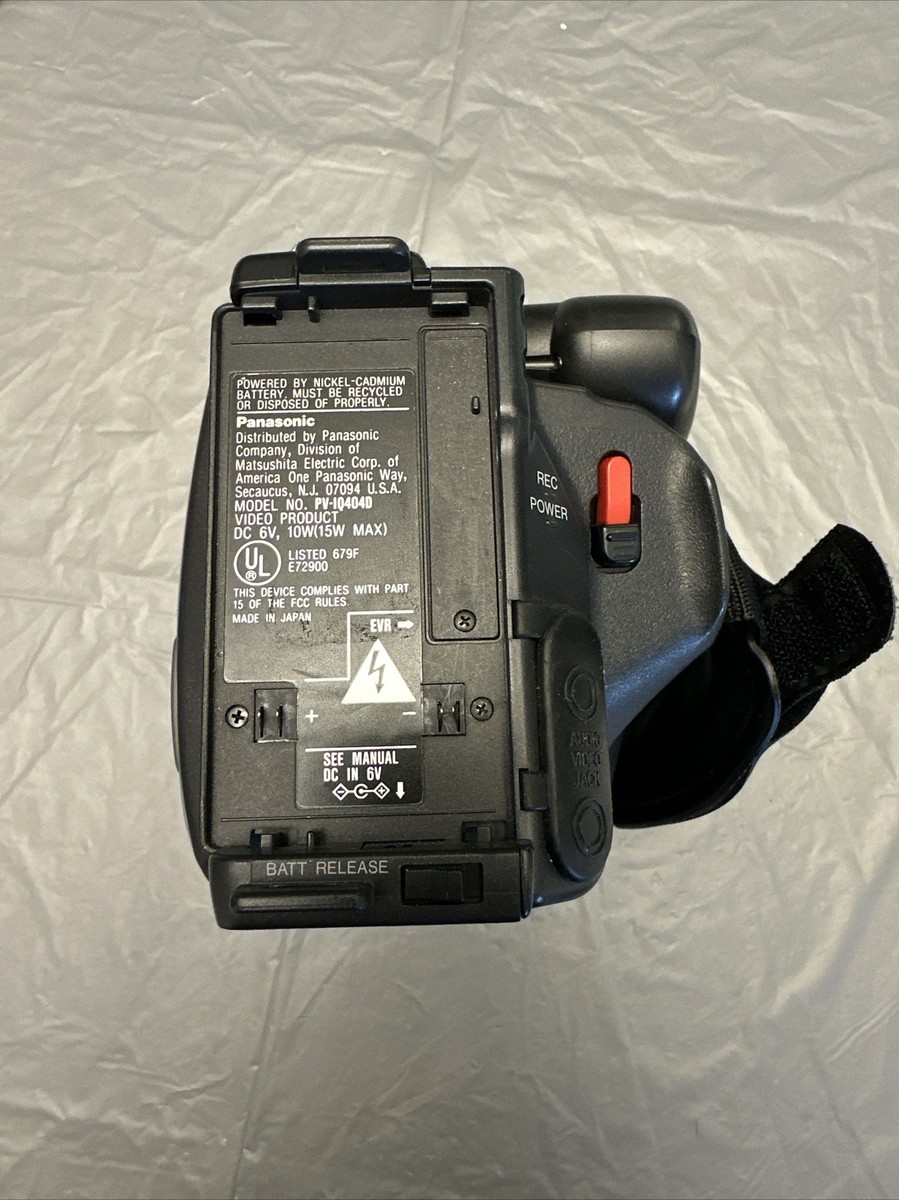 Panasonic Palmcorder IQ PV IQ404 | eBay