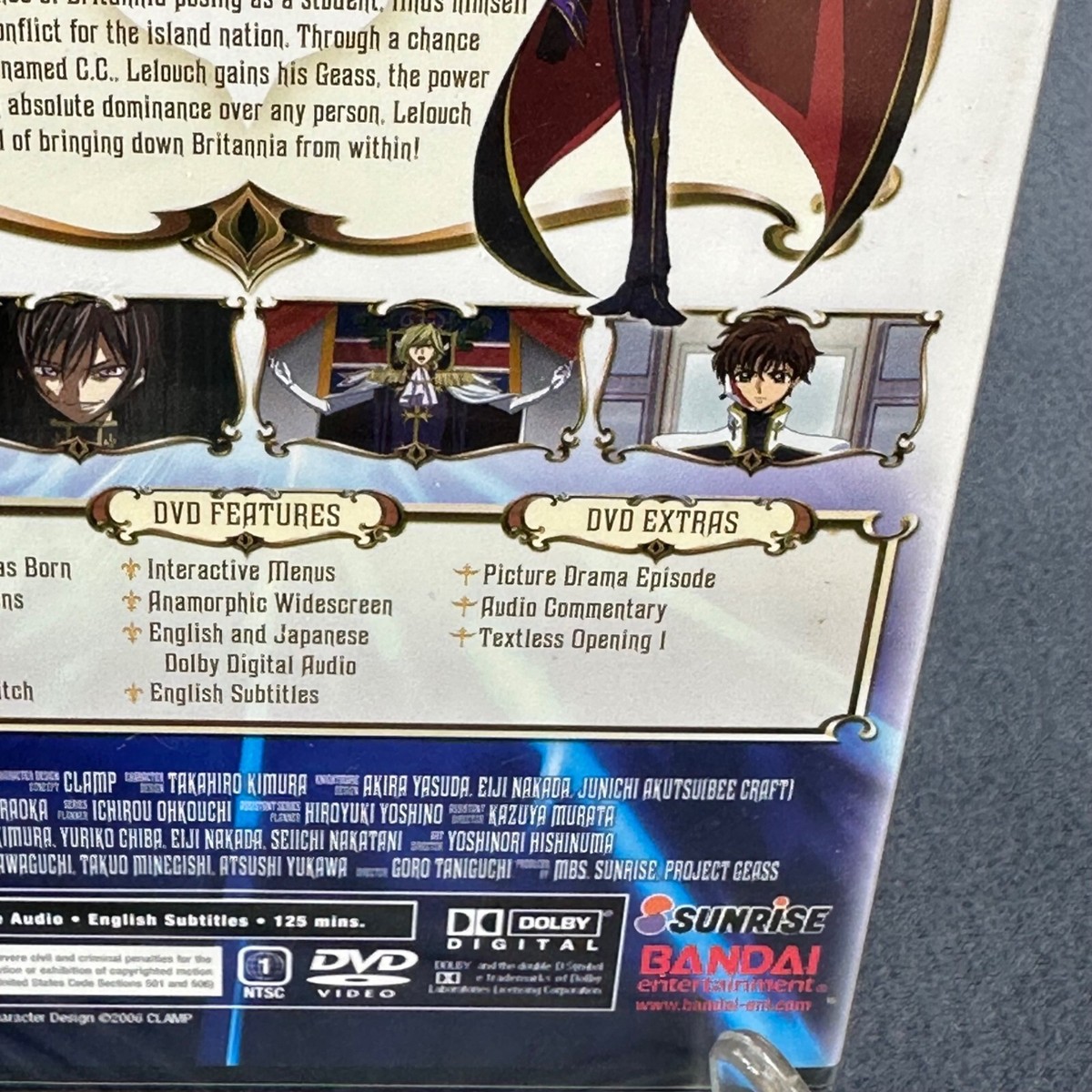 Bandai Entertainment Code Geass: Lelouch Of The Rebellion