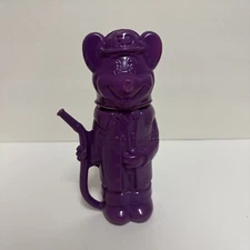 RARE VTG CHUCK E. CHEESE'S FIREFIGHTER COLLECTIBLE PURPLE SHOWBIZ CUP 🌟