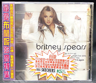 2001 Britney Spears Live And More Taiwan Ltd Obi VCD New Sealed Cracked Case
