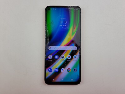 Motorola moto G9 Plus (XT2087-1) 128GB (GSM Unlocked) Dual SIM - CRACKED - J7646