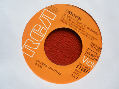 OLIVER ONIONS - ORZWEI - SOUNDTRACK - 7'' Single von 1976
