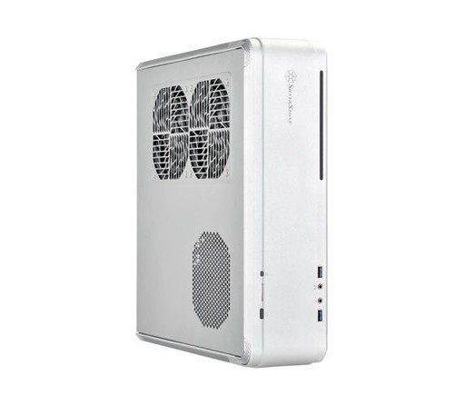Silverstone FTZ01S (Silver) Fortress Mini_DTX/ITX Premium Slim Form Factor Case - Picture 4 of 6