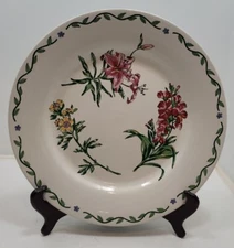 1 Vintage International Tableworks TERRACE BLOSSOMS Chop Plate Platter 12 1/4"