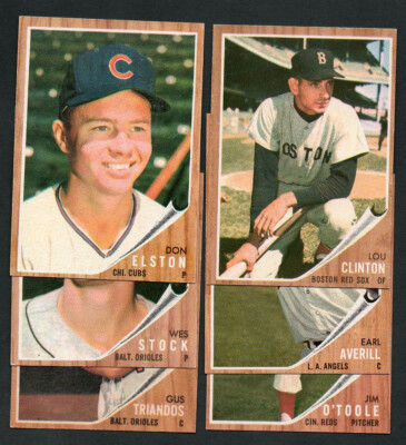 1962 Topps Baseball #303 - 522 Complete your set. Pick your card - VG to NM