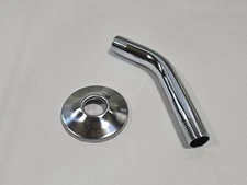 MOEN Shower Arm and Flange 6-Inch Length 1/2" IPS Connection in Chrome
