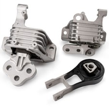 3PCS Complete Engine Motor Transmission Mount Set Fits Jeep Cherokee 2.4L 14-19
