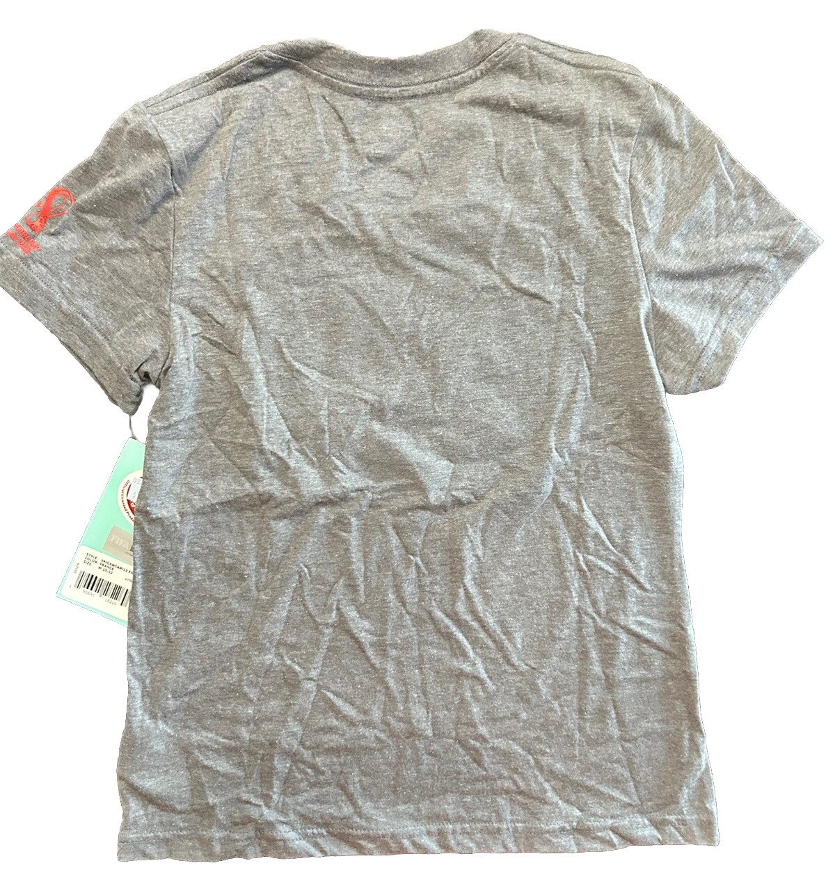 FIFA Soccer Futball World Cup Girls Medium Team France Flag Gray  T-shirt image 2