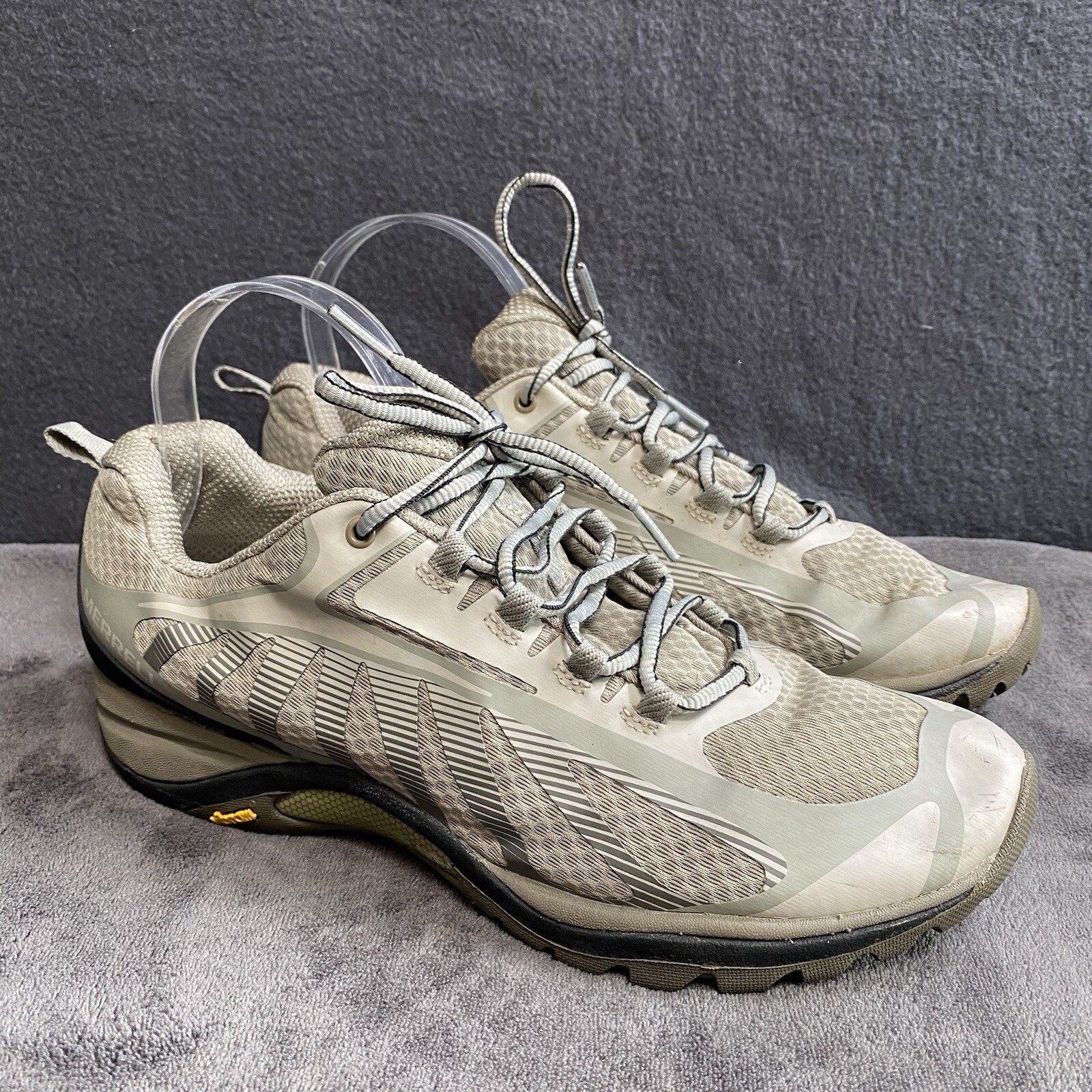 Merrell Scarpe da Escursionismo Outdoor Bordo Sirena 3 Suole Vibram Donna 10 5 Grigio Beige