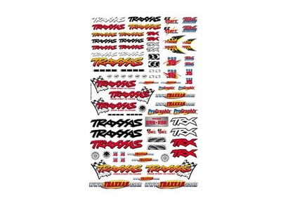 Traxxas 1/10 Nitro Sport * TEAM  DECAL SHEET * 9950