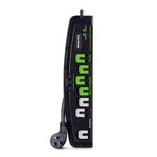 5 Ft. 7-Outlet Energy Saving Surge Protector with Cord, Black