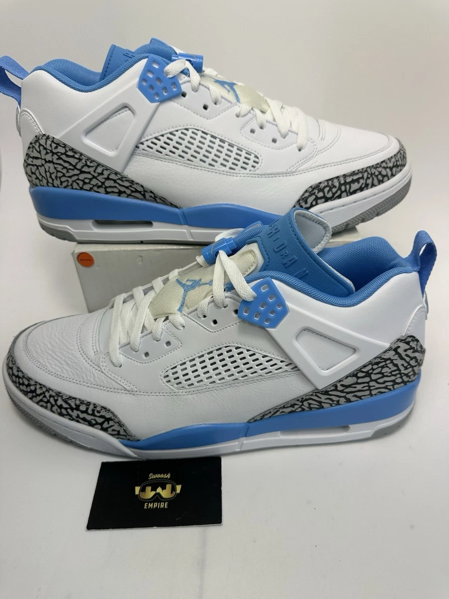 Nike Air Jordan Spizike UNC White University Blue Mens 8.5 FQ1759-141 Nike Jordan Spizike Low UNC White University Blue Men Casual  main image 4