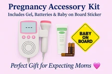 Monitor Pregnancy Belly Sound Listener – Baby Audio Device Dopplerr Mom fetall