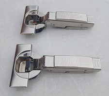 Pair of - MOBALPA by Blum - 110 degree clip top hinge with built in blumotion