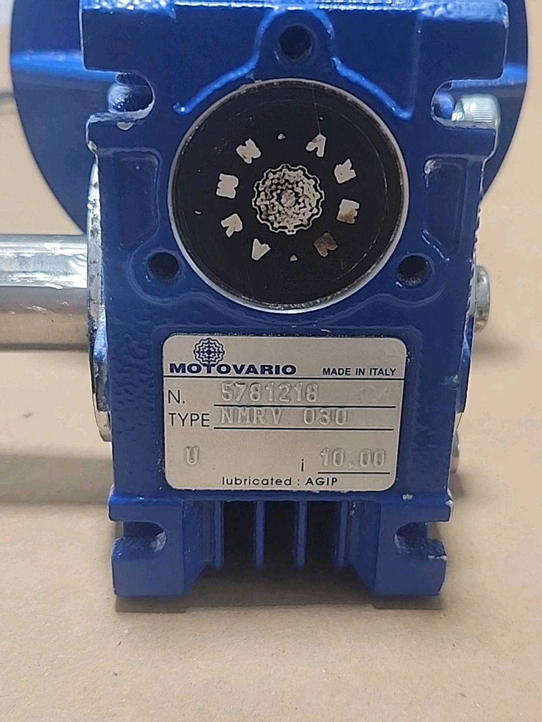 *PREOWNED* Bodine 42A7BEPM Motor 1/2Hp & Motovario NMRV030 Gear Reducer Warranty