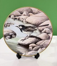 RSPB Centenary Plate Collection Wedgewood - Pied Wagtail