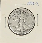 1936-S Walking Liberty SILVER Half Dollar San Francisco Mint USA Collector Coin
