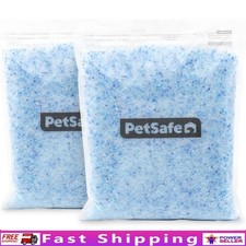 Quick Drying Crystal Cat Litter Odor Control Automatic Litter Box 8.6lb New