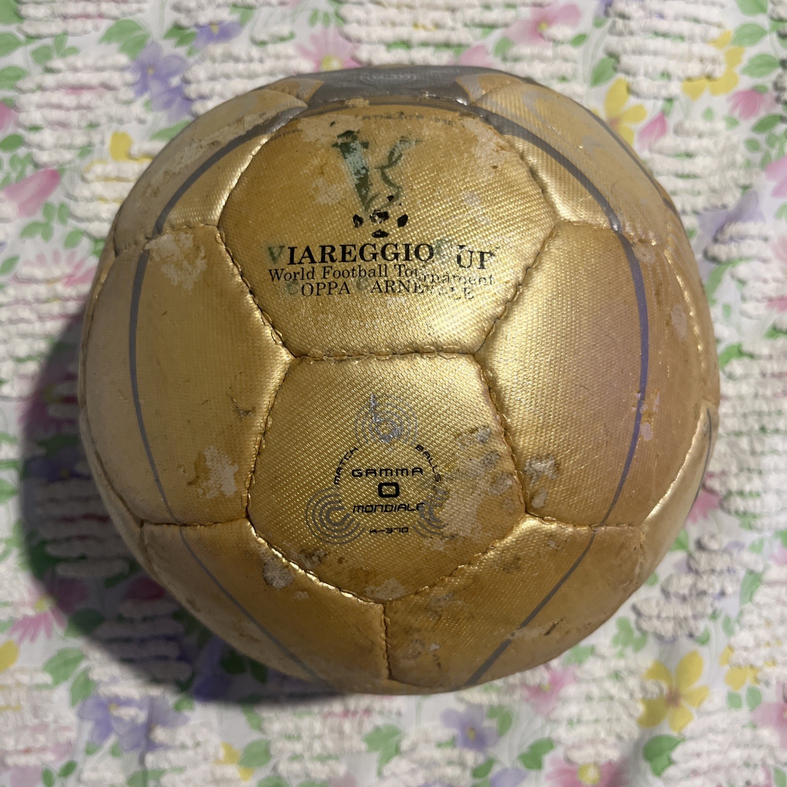 pallone da calcio vintage