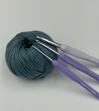 Tulpe ETIMO MURASAKI Cushion Grip Aluminium Gold H&auml;kelnadel