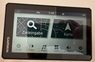 Garmin zūmo XT 5 5 Zoll Motorrad Navi Schwarz (010 02296 10)