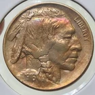 1916 Buffalo Nickel – Gorgeous Original Luster with Attractive Toning Toned