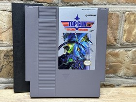 Top Gun + The Second Mission Bundle Nintendo NES Aut&eacute;ntico Probado