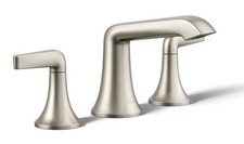 Kohler Tempered Widespread Bathroom Lavatory Faucet K-22020-4-BN, Brushed Nickel