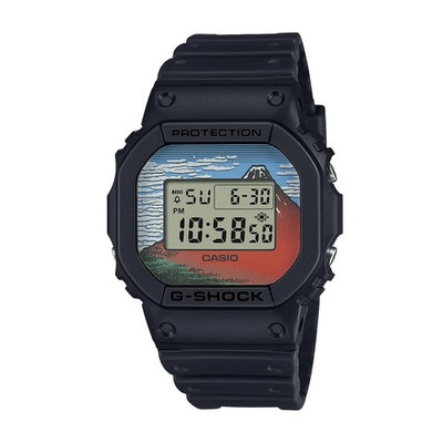 New Casio G-Shock Digital Black Strap Watch DW5600KHG251
