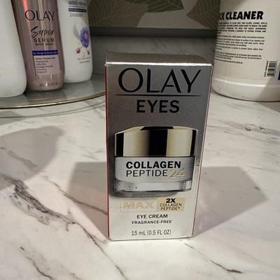 Olay Collagen Peptide 24 Hydrating Moisturizer Fragrance-Free 0.5 Oz
