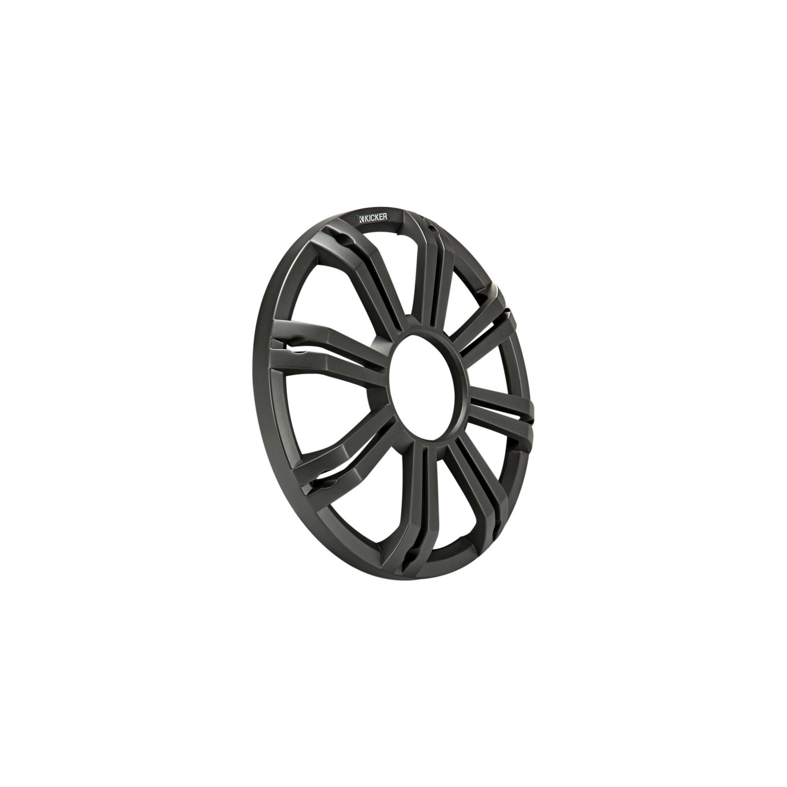 Kicker KMF124 12" Marine Sub with LED Charcoal Grill for Free Air Applications