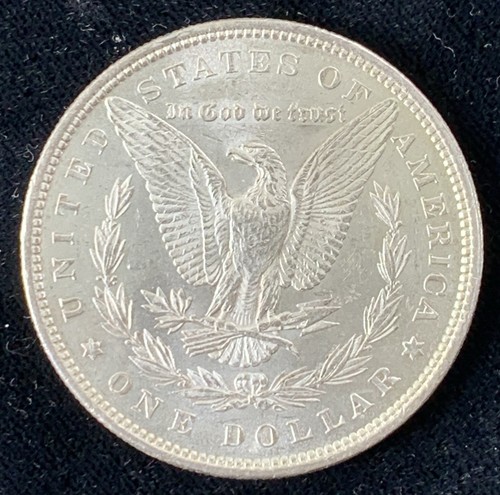 1879 P Morgan Silver Dollar Uncirculated - Picture 4 of 4