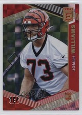 2019 Panini Donruss Elite Rookies Red 207/299 Jonah Williams #193 uu6