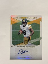 Diontae Johnson Auto /149 2019 Donruss Elite Football