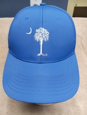 Charleston SC, - Blue Adjustable Baseball Hat 🧢 By Premium Charleston Headwear